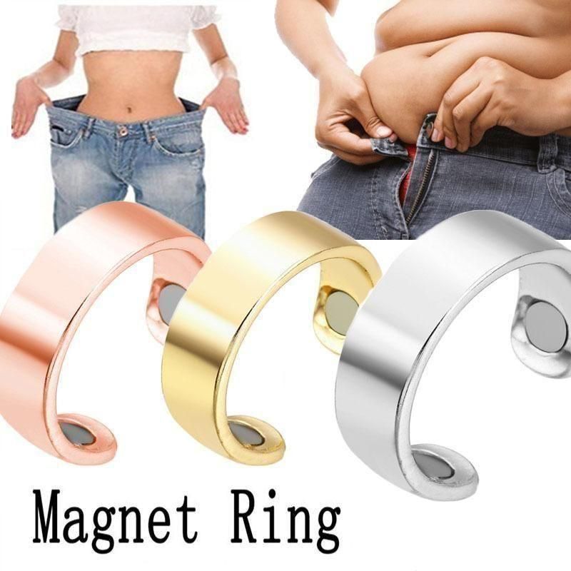 2 Pcs Lymphatic Drainage Therapeutic Magnetic Ring